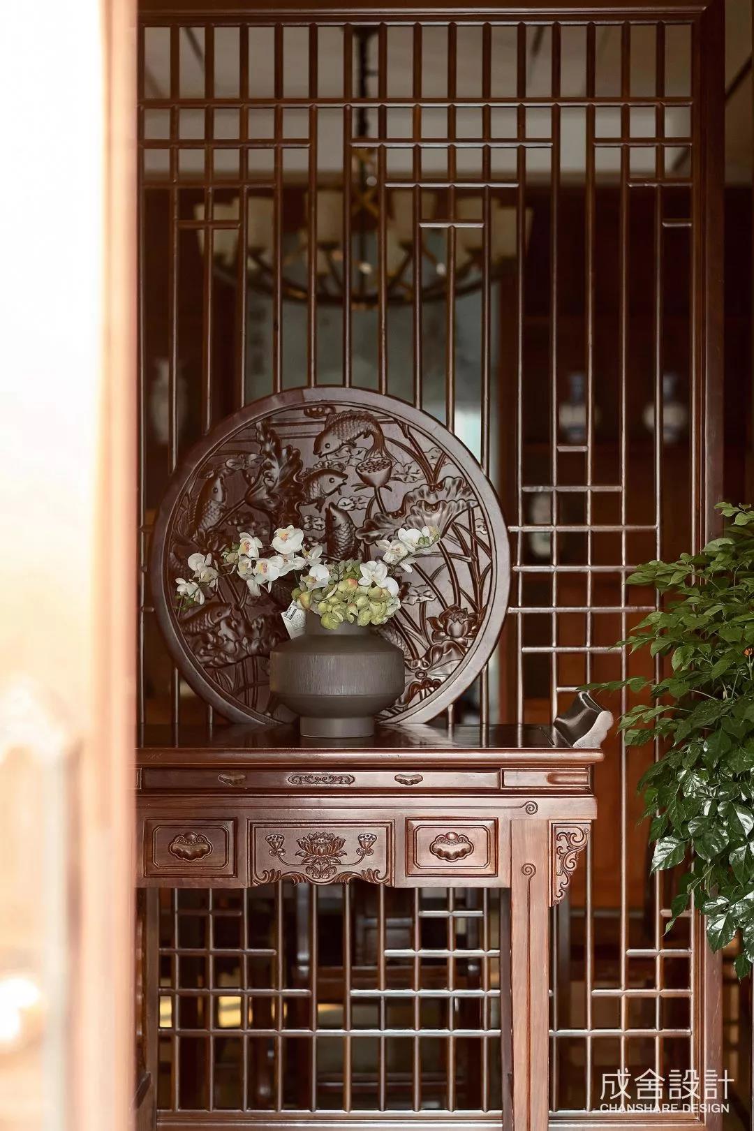 隔斷-常州別墅中式裝修 隔斷-常州別墅中式裝修