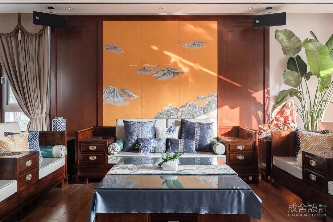 客廳-常州別墅中式裝修 客廳-常州別墅中式裝修