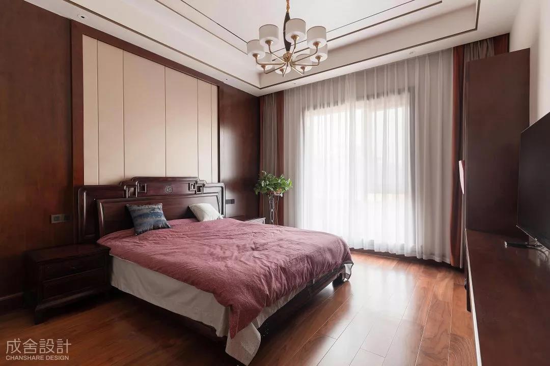 臥室-常州別墅中式裝修 臥室-常州別墅中式裝修