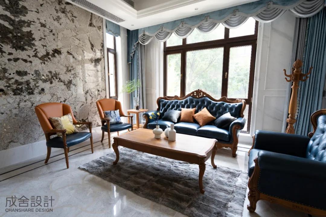 客廳-常州別墅簡歐裝修 客廳-常州別墅簡歐裝修